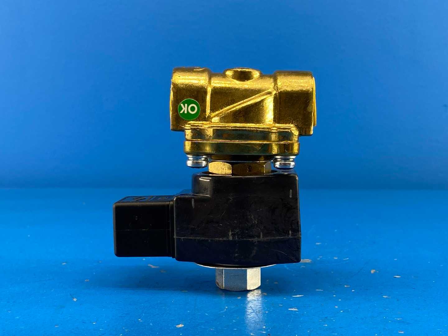 Hoffman 1335BA4INAT, 1/2" NPT 2-Way Solenoid Valve, 24V/DC 1.5 to 100 Max PSI