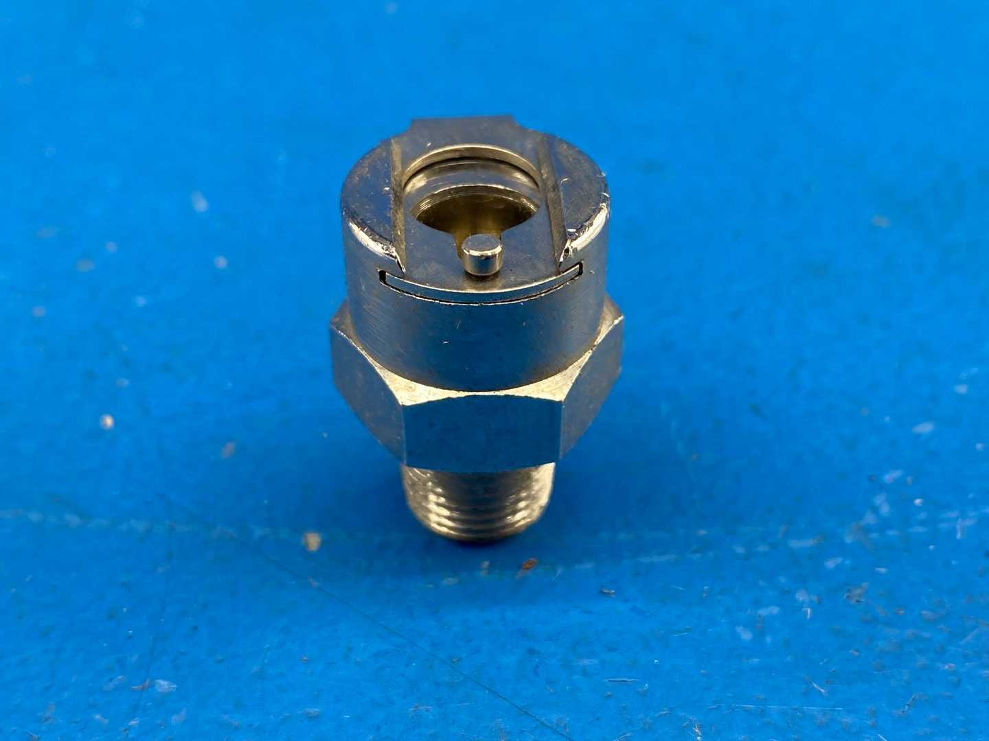 CPC 5/16" Chrome-Plated Brass Coupling Body - Straight Thru