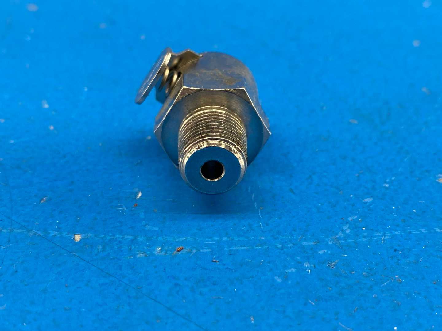 CPC 5/16" Chrome-Plated Brass Coupling Body - Straight Thru