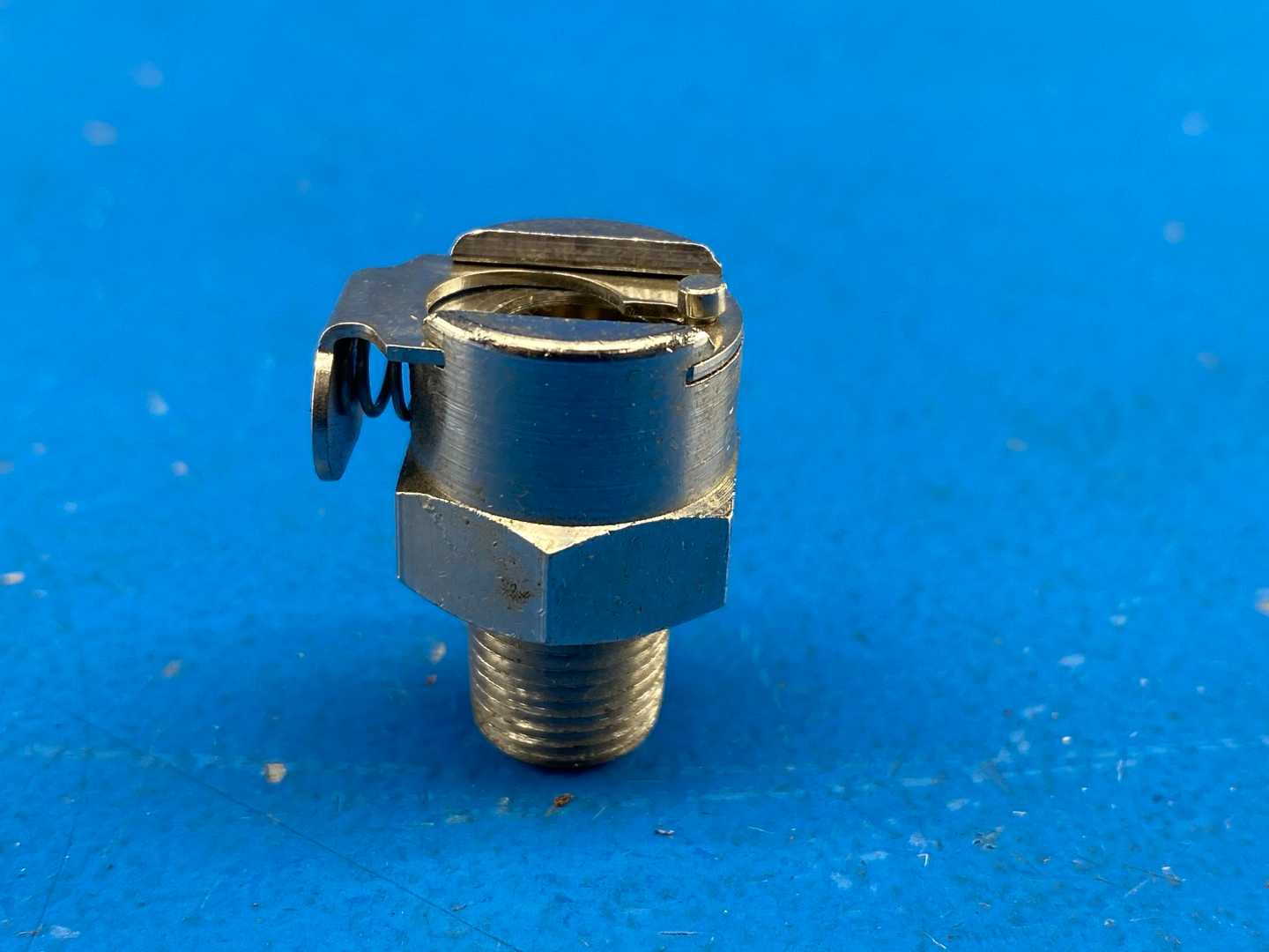 CPC 5/16" Chrome-Plated Brass Coupling Body - Straight Thru