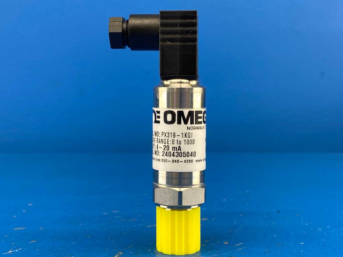 Omega PX319-1KGI Pressure Transducer 0-1000 psi 4-20mA Output
