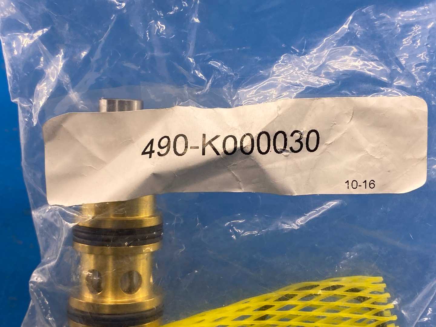 490-K000030 Metering Valve Seal Kit with Cartridge and Spool