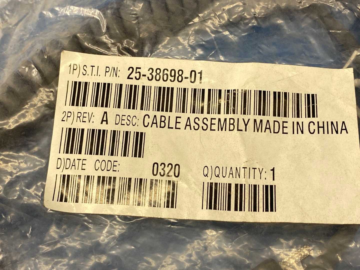 STI 25-38698-01 Cable Assembly Replacement for Zebra CBA-R01-S07PBR RS232 Transfer Data Cable