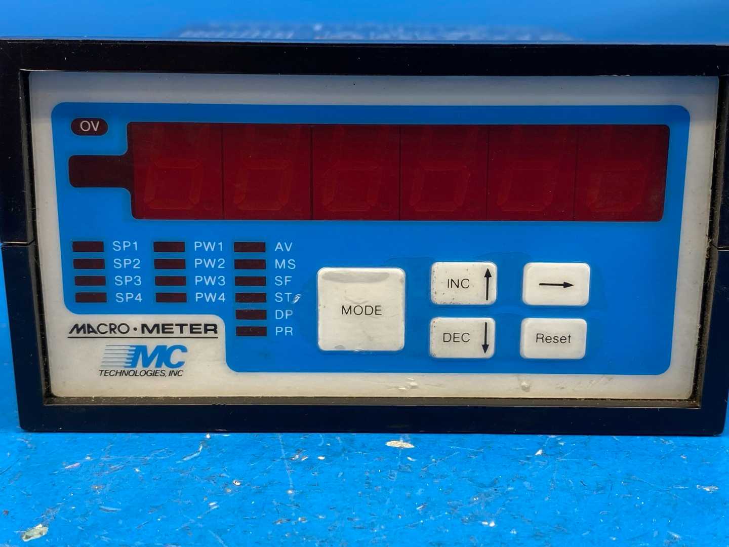 Autotech Controls SMC-M2250-4RN1 Macro Meter – Resolver Decoder, 120V, 4 Relay Outputs