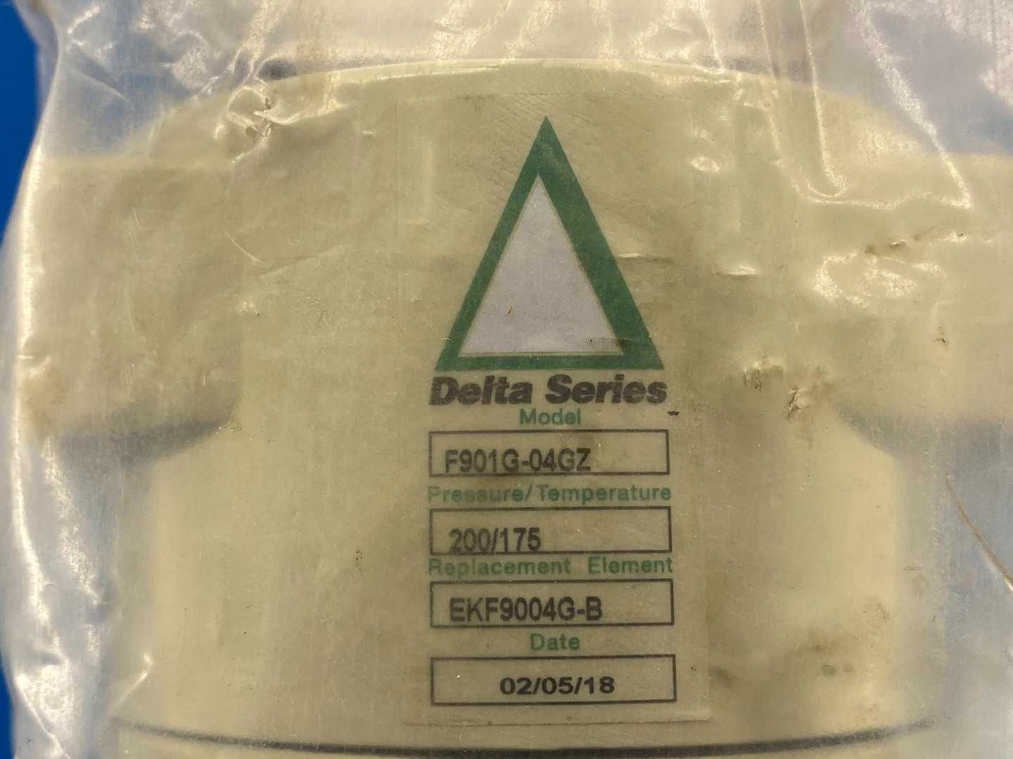 Numatics Delta Series F901G-04GZ Premium Filter w/ 3micron Particulate Element 200 PSI