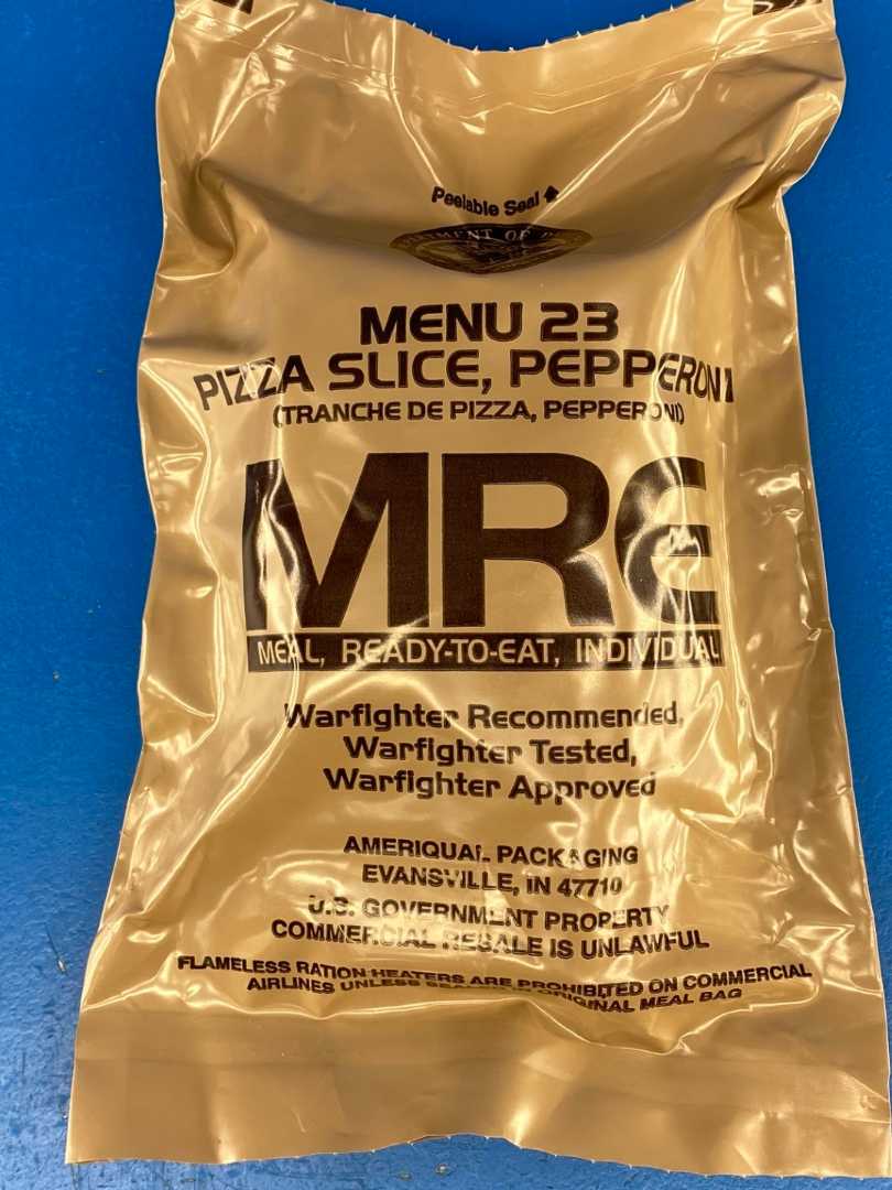 2025 MRE 1 Pallet 48 Cases (12 meals per case) MRE U.S. Military Ready to Eat Meals (1 Pallet) Case A&B  2025 Expiration