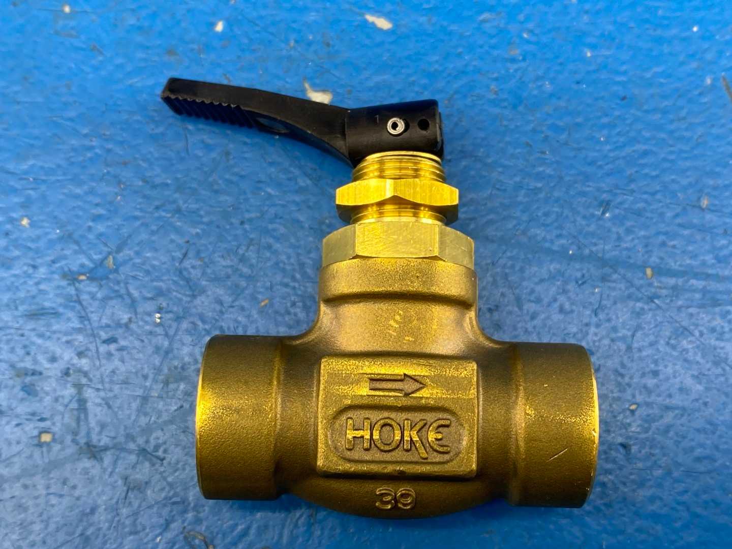 HOKE 1533F4B, 1/4" Female NPT Forged Body Toggle Valve Series 1500, 100 PSIG (7 Bar)