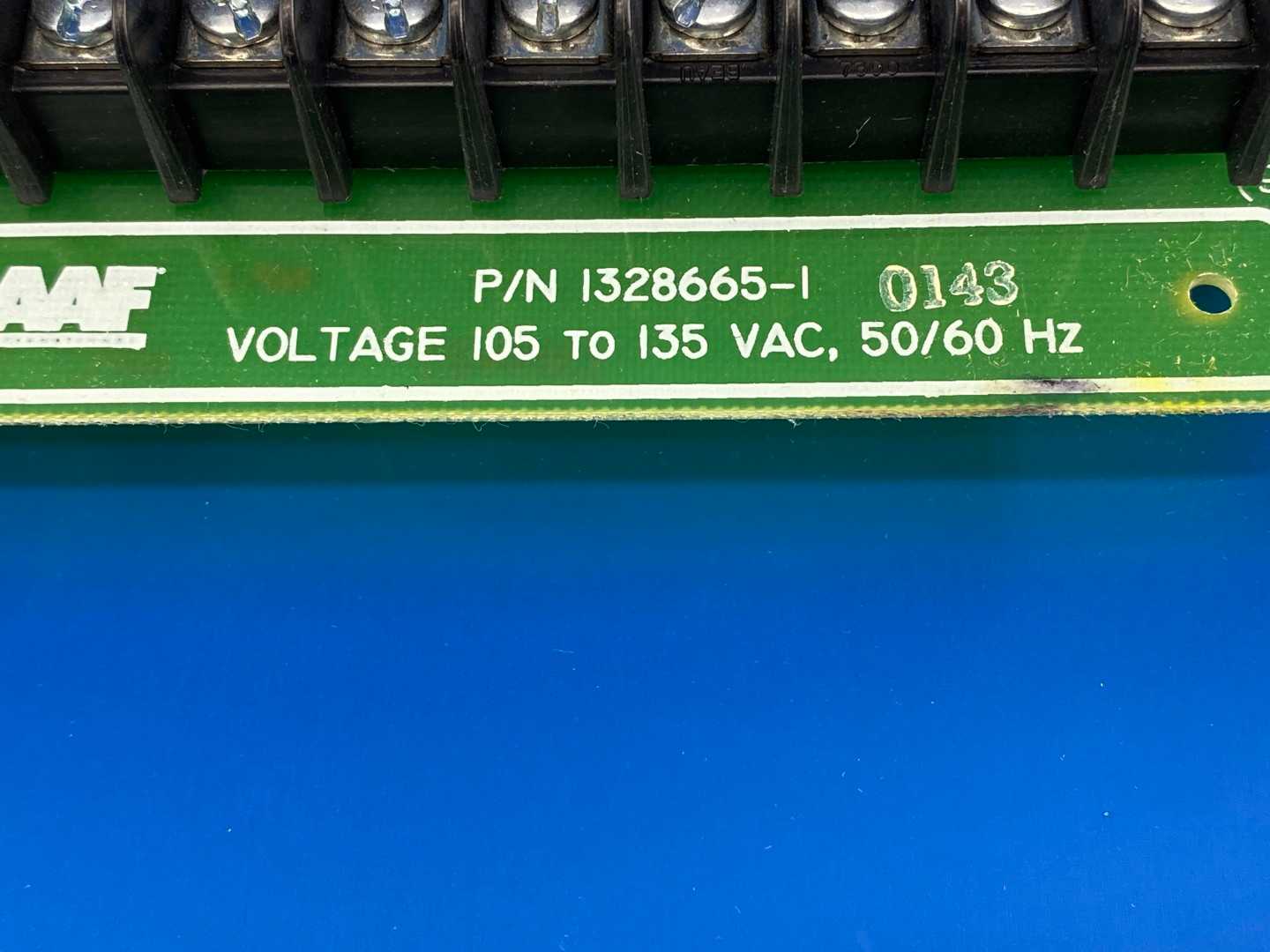 Ametek DAA-T2010-010 AAF Timer # 1328665-1 Pulse Timer Control Board 105-135VAC 50/60Hz