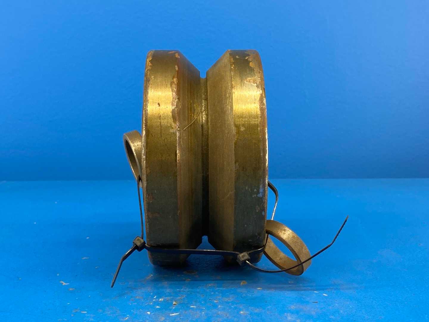 Albion Industries VH0650850 Drop Forged V-Groove Steel Caster 5" x 3"