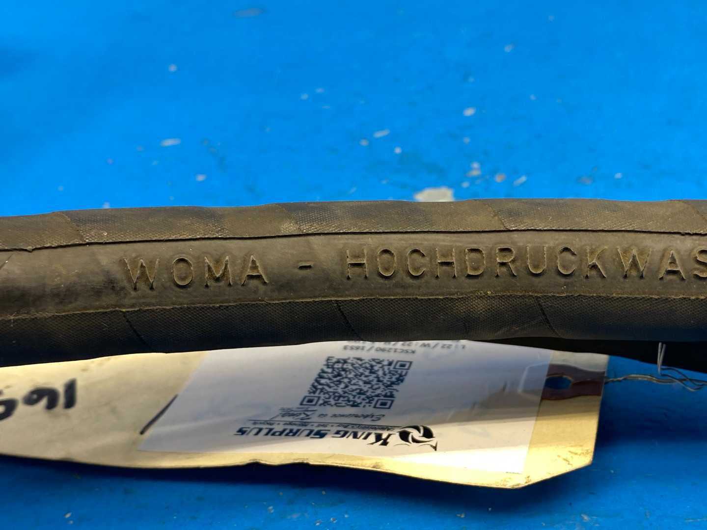 WOMA GmbH HST-4G DN 13 LR Very High-Pressure Hose 750 Bar DN 13