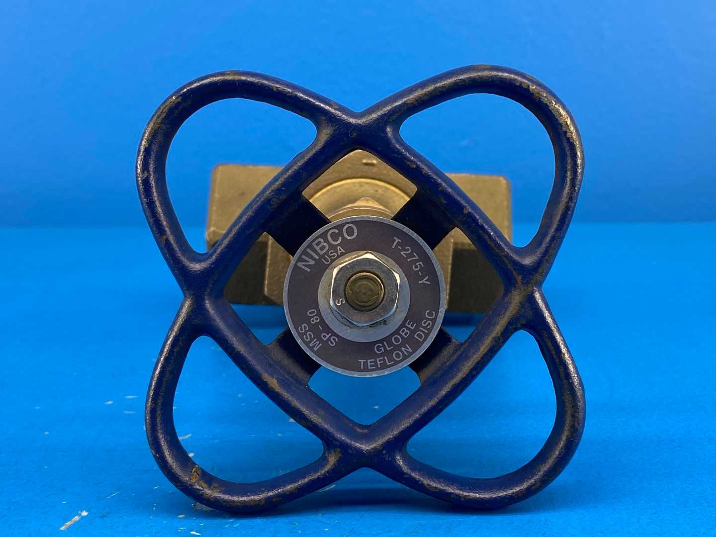 NIBCO T-275-Y 1" Globe Valve Bronze Class 300 PTFE Disc T--Female NPT Thread (FIPT) MSS SP-80