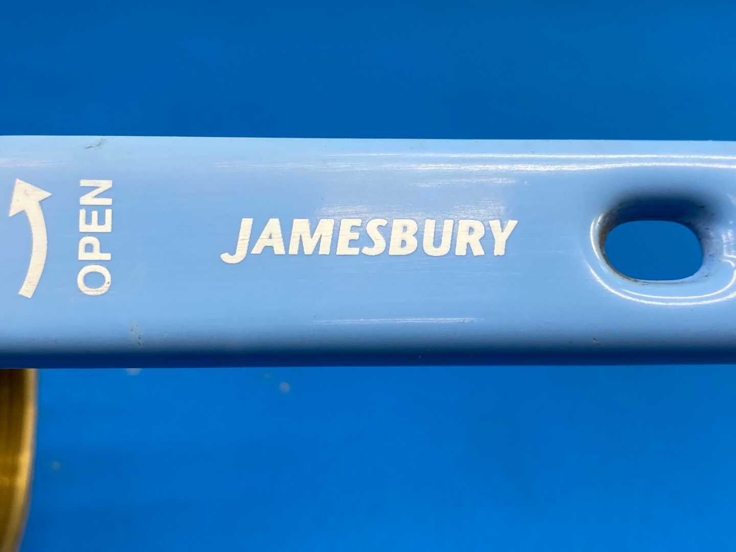Jamesbury 2-211136TTC0 2" Brass Clincher Ball Valve 400 CWP