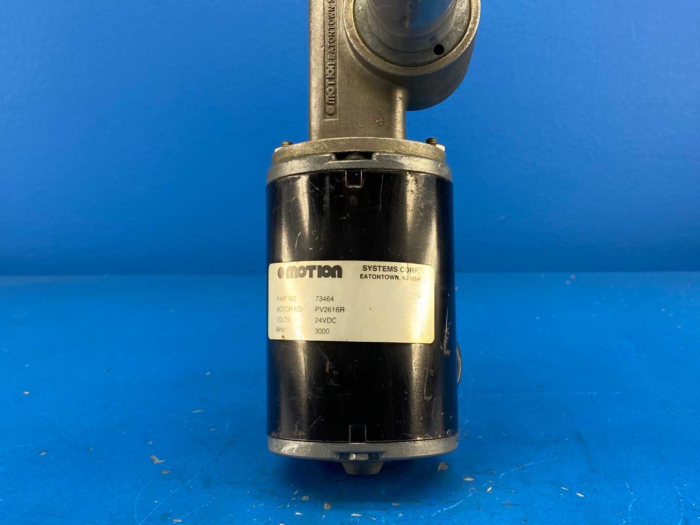 Motion Systems 73464 DC Gearmotor PV2616R with Actuator Output Shaft 24VDC 3000RPM