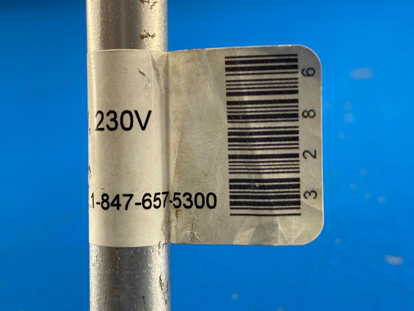 Magnaflux 3286 Heater, Type U Finned Tubular Heating Element 230V 4000W for NDT Magnetic Particle Inspection Equipment