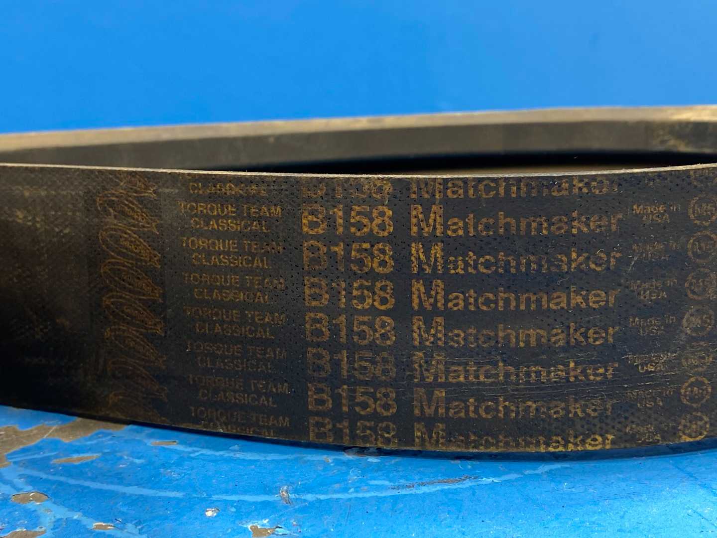 GoodYear 3/B-158 Matchmaker 3 Ribs, 2 Groove V-Belt