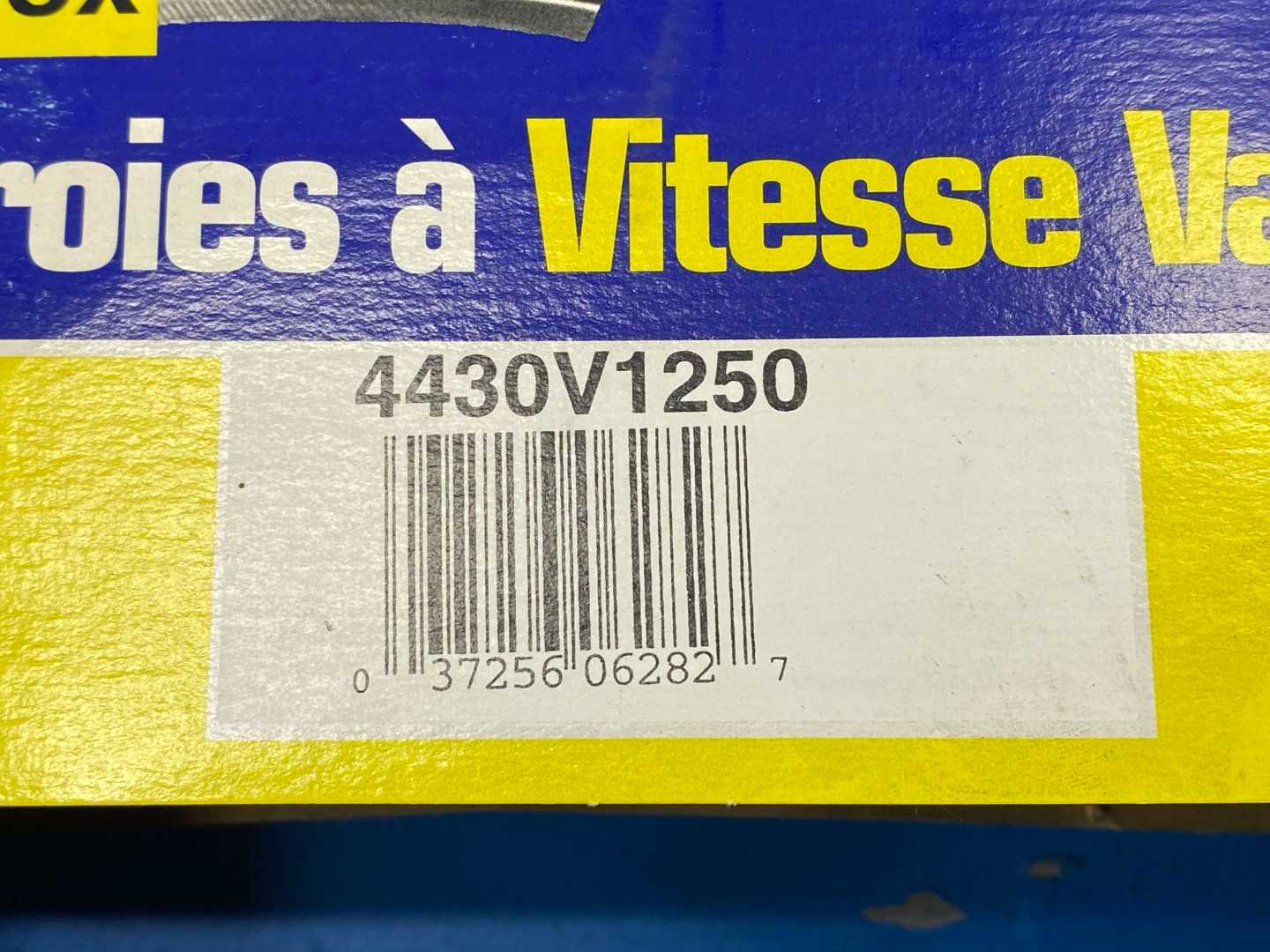 GoodYear 4430V1250, Variable Speed Belt 