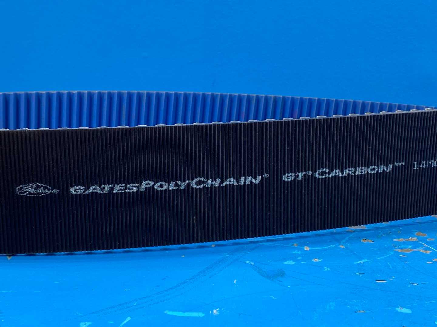 GATES 14MGT-3304-90 Poly Chain GT Carbon Synchronous Belt 0.55" Pitch x 130" Length x 3.54" Width (14mm x 3304mm x 90mm 
