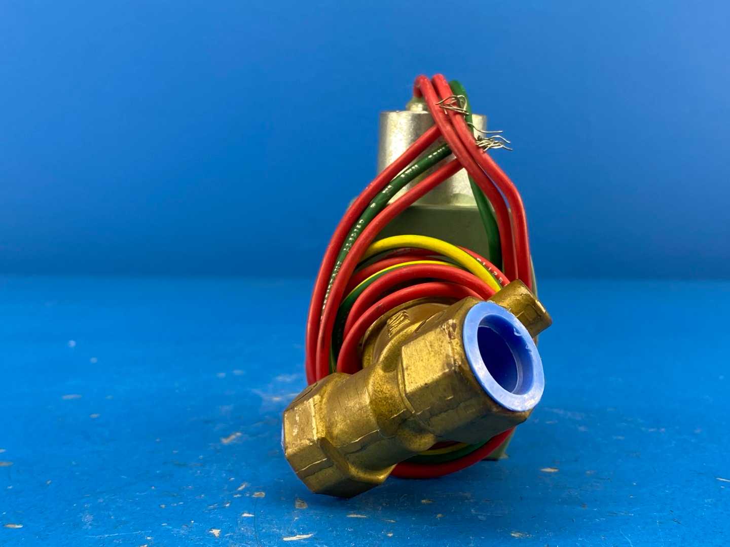 ASCO Red-Hat 8030G13 Solenoid Shutoff Valve - 3/8" NPT, 15 PSI, Air/Water/Oil