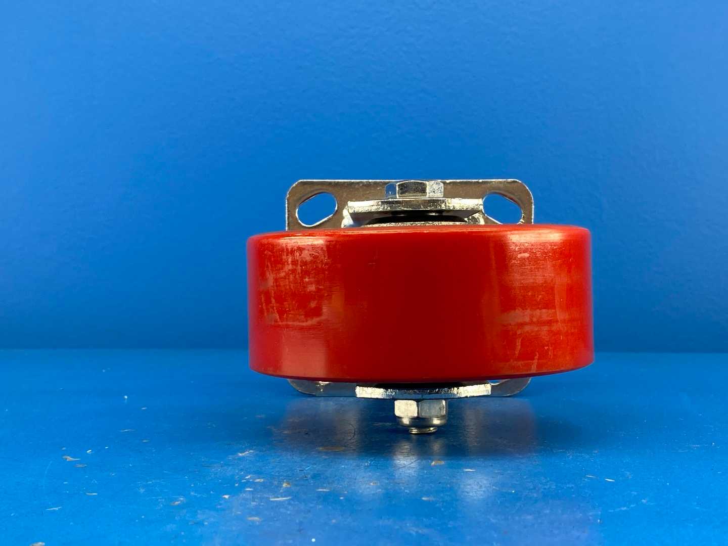 5" x 2" Heavy Duty Rigid Caster w/ Polyurethane Wheel