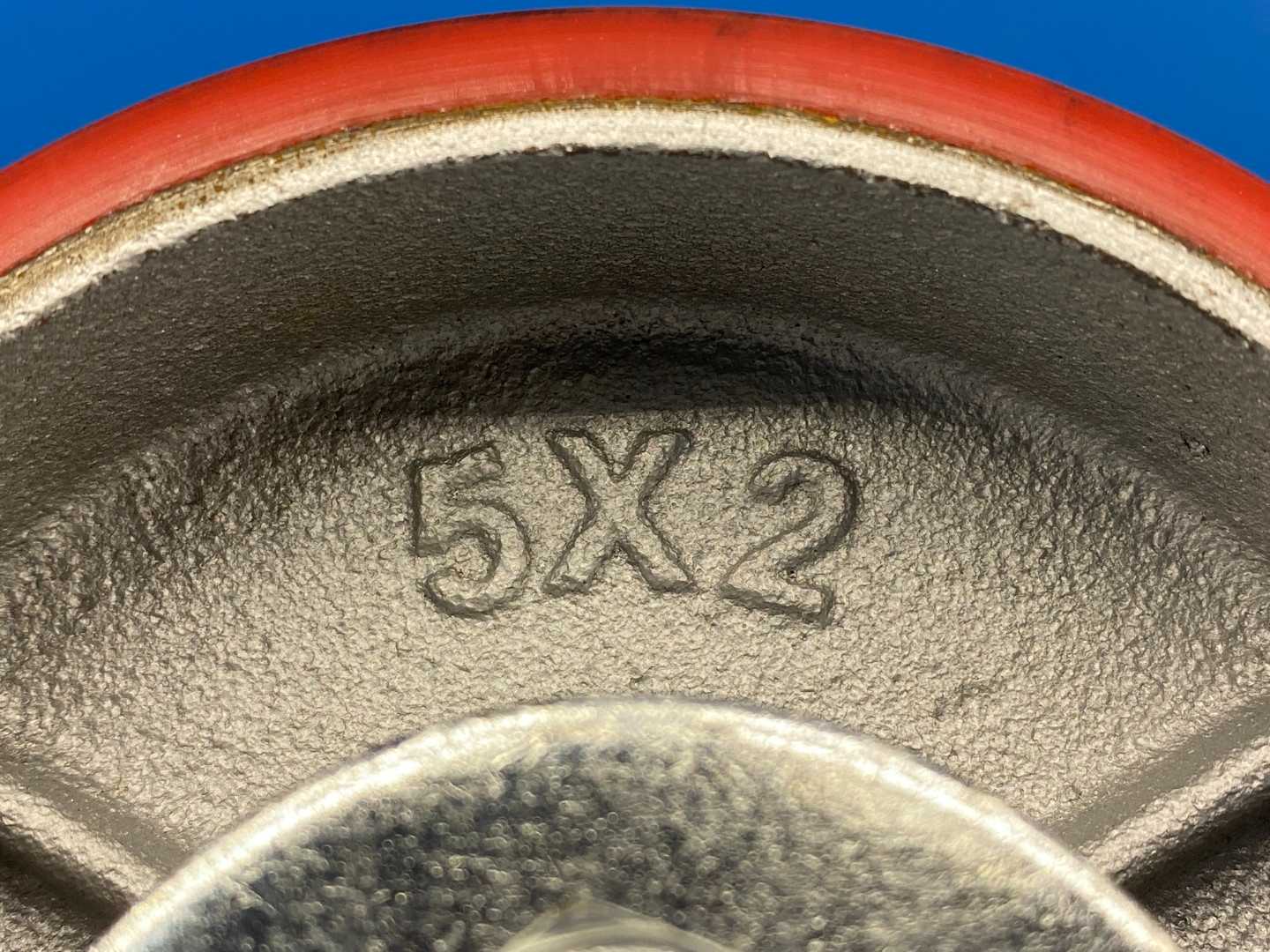 5" x 2" Heavy Duty Rigid Caster w/ Polyurethane Wheel