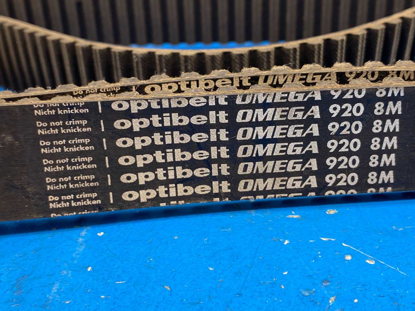 Optibelt 920-8M-50 Omega Synchronous Timing Belt 8mm x 920mm x 50mm