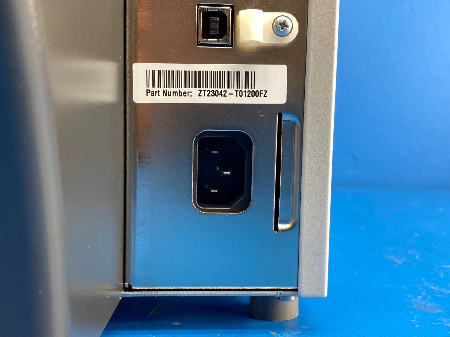 ZEBRA ZT230 Thermal Transfer and Direct Thermal Industrial Monochrome Barcode Label Printer 4" Print Width, 203 DPI