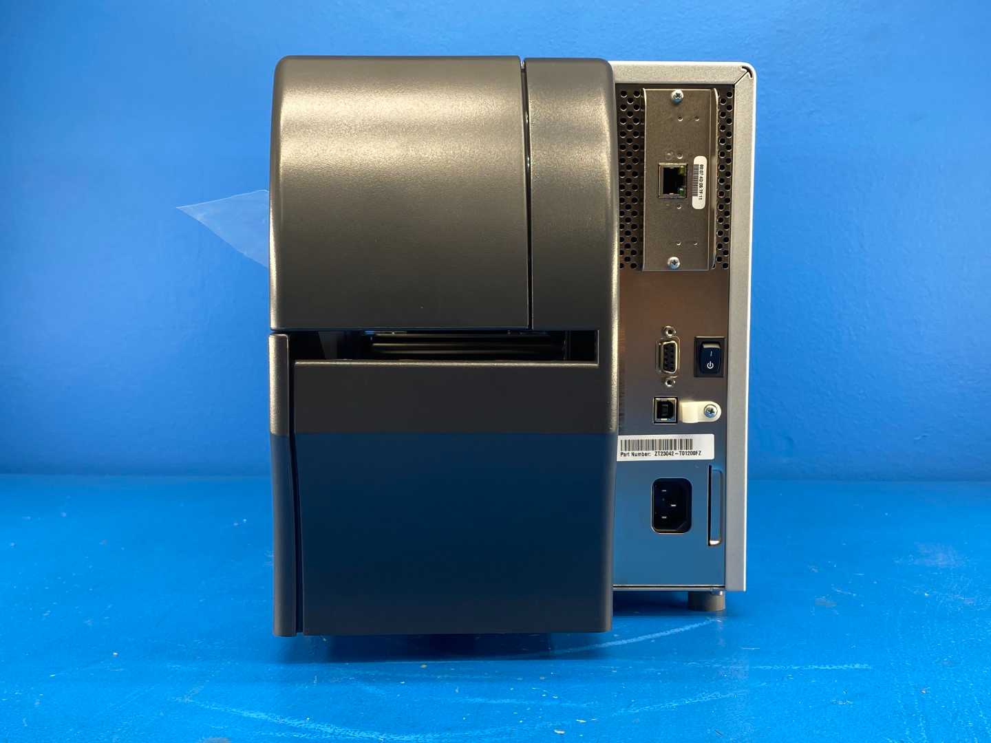 ZEBRA ZT230 Thermal Transfer and Direct Thermal Industrial Monochrome Barcode Label Printer 4" Print Width, 203 DPI