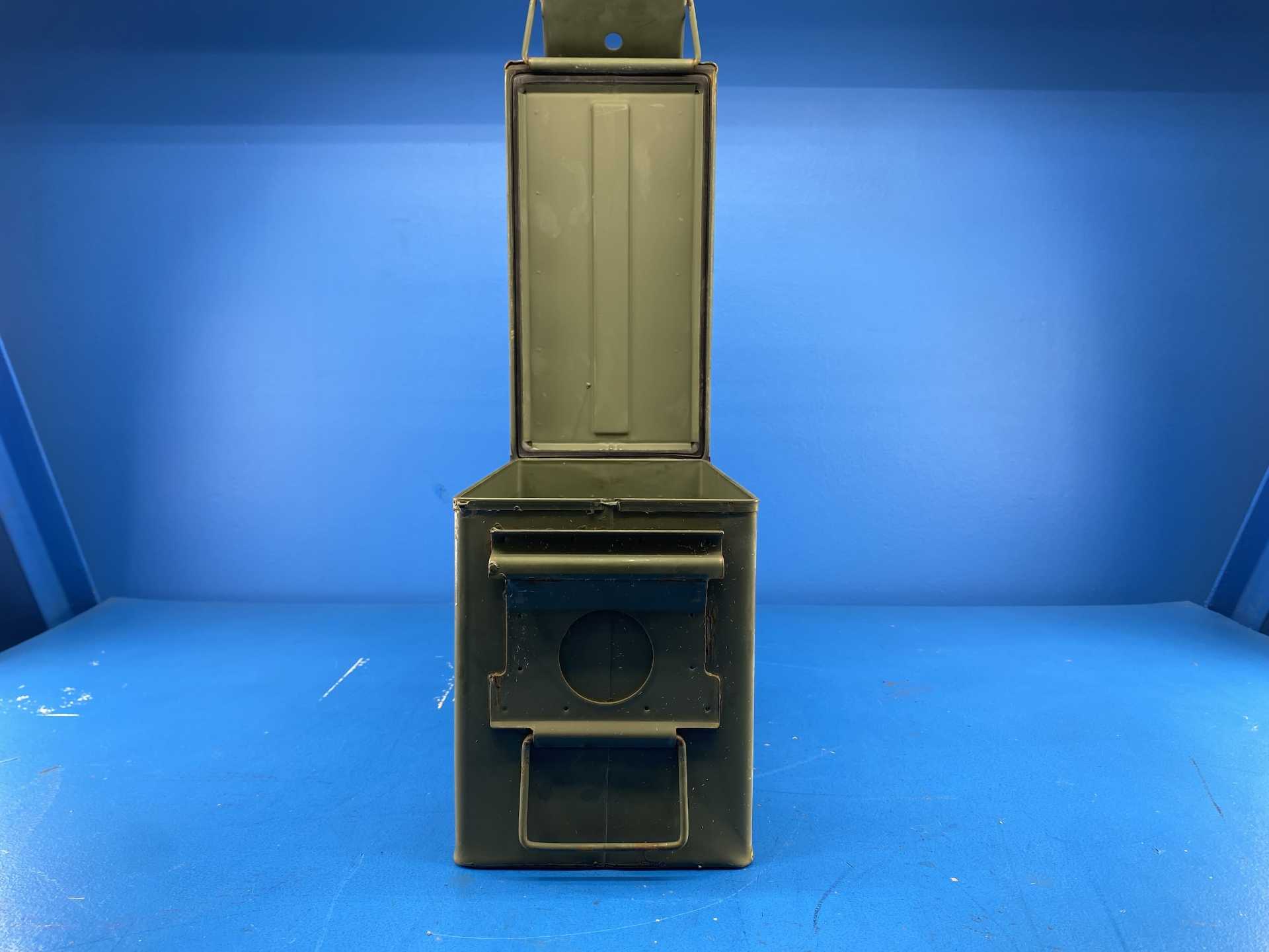 U.S. Military Surplus M2A2 Ammo Can (Pack of 2) 50 Cal | Cleaned & Lubed | Watertight Seal | Good Hinges | Made by SCF