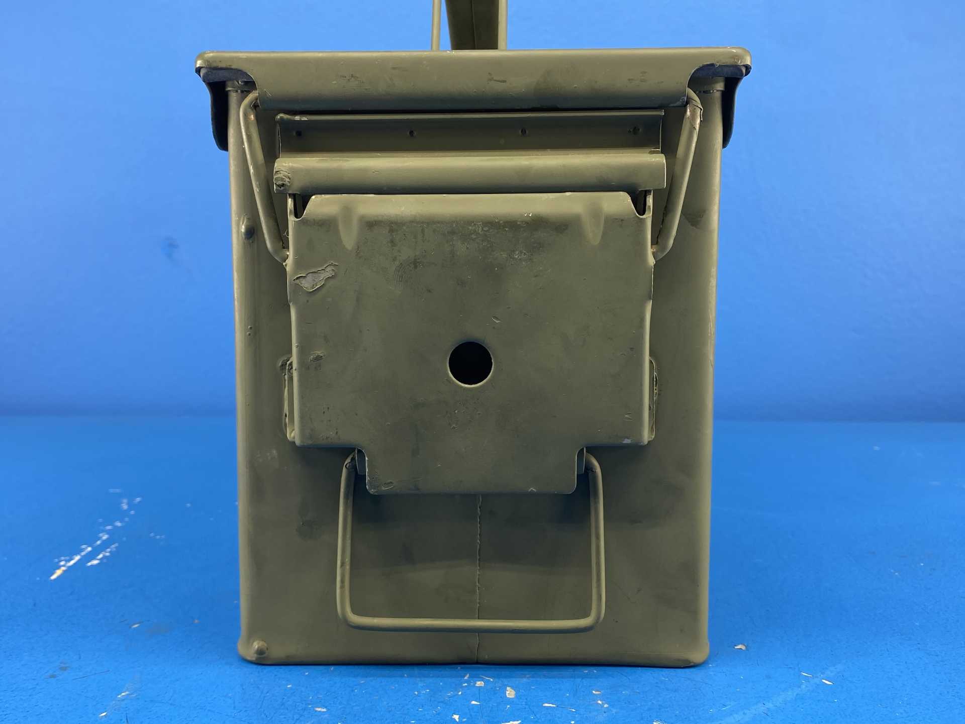U.S. Military Surplus M2A2 Ammo Can (Pack of 2) 50 Cal | Cleaned & Lubed | Watertight Seal | Good Hinges | Made by SCF