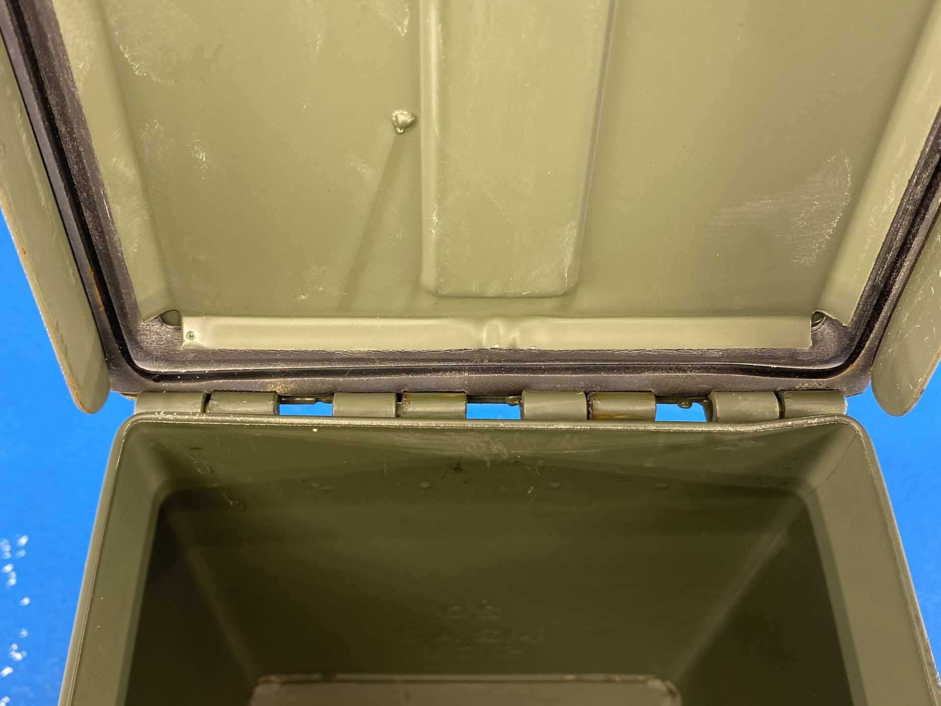 U.S. Military Surplus M2A2 Ammo Can (Pack of 2) 50 Cal | Cleaned & Lubed | Watertight Seal | Good Hinges | Made by SCF