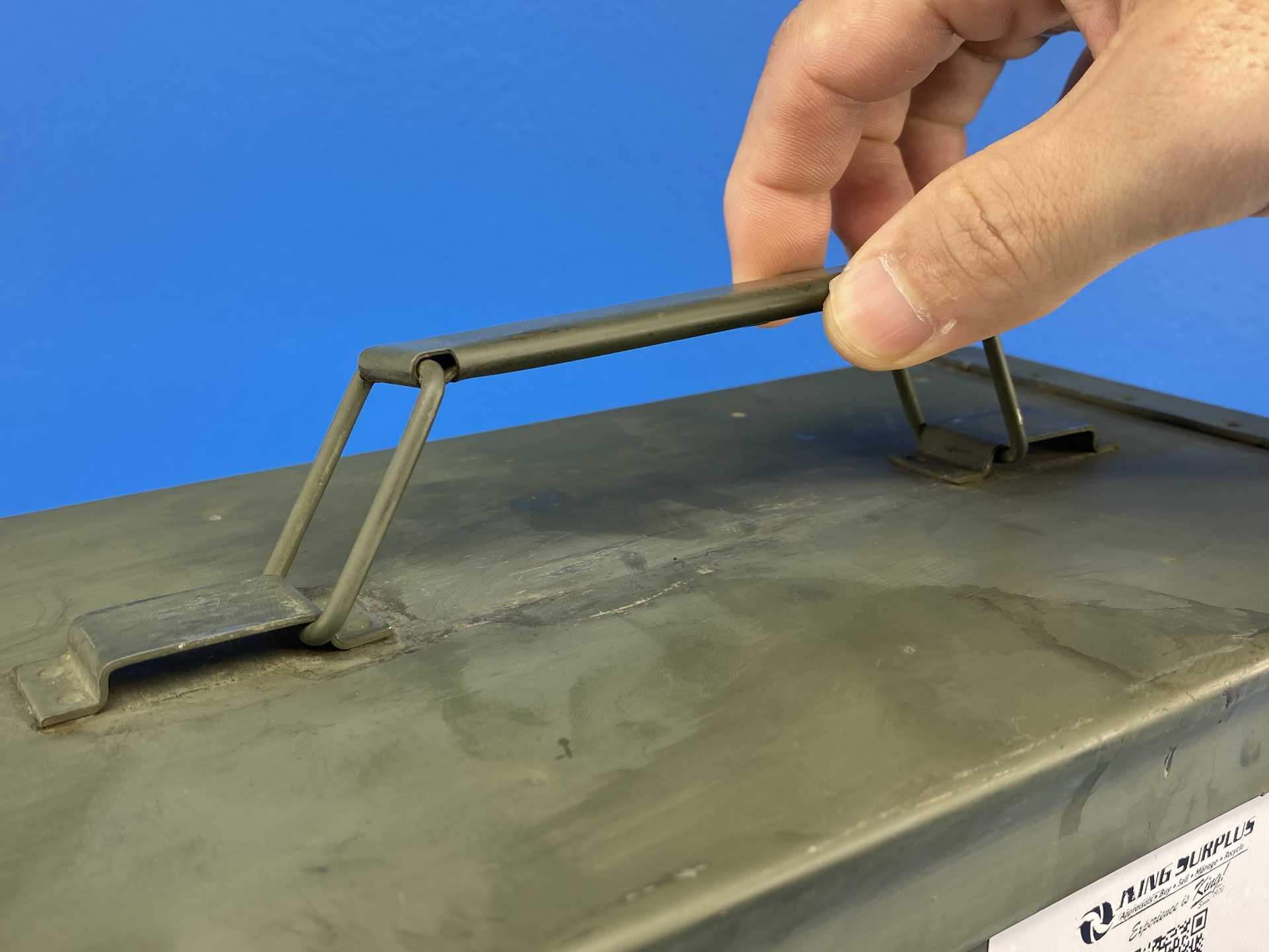 U.S. Military Surplus M2A2 Ammo Can (Pack of 2) 50 Cal | Cleaned & Lubed | Watertight Seal | Good Hinges | Made by SCF
