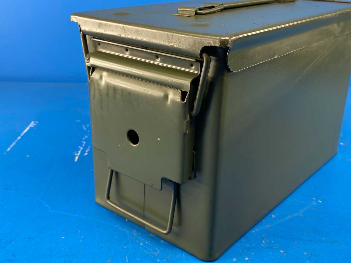 Pack of 2 - Ammo Can U.S. Military Surplus AA16(Stamped) 9mm Frangible (Stencil) Grade 1