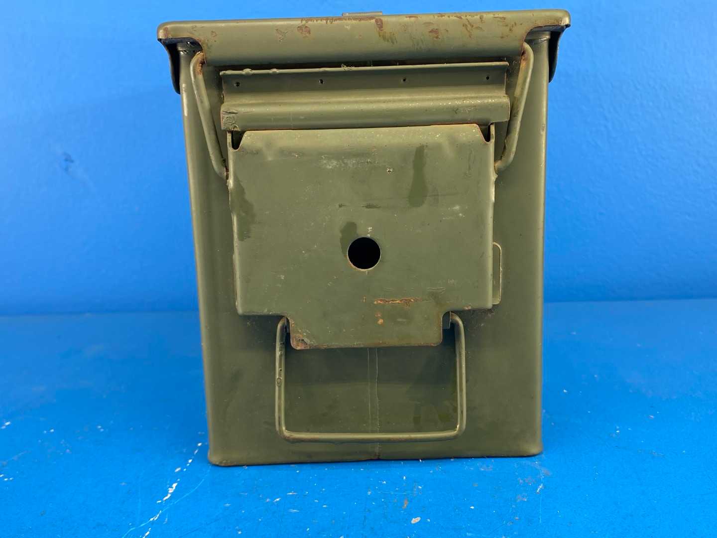 Pack of 2 - Ammo Can U.S. Military Surplus MK254 MOD 0 (Stamped) 9mm (Yellow Stencil) Grade 3