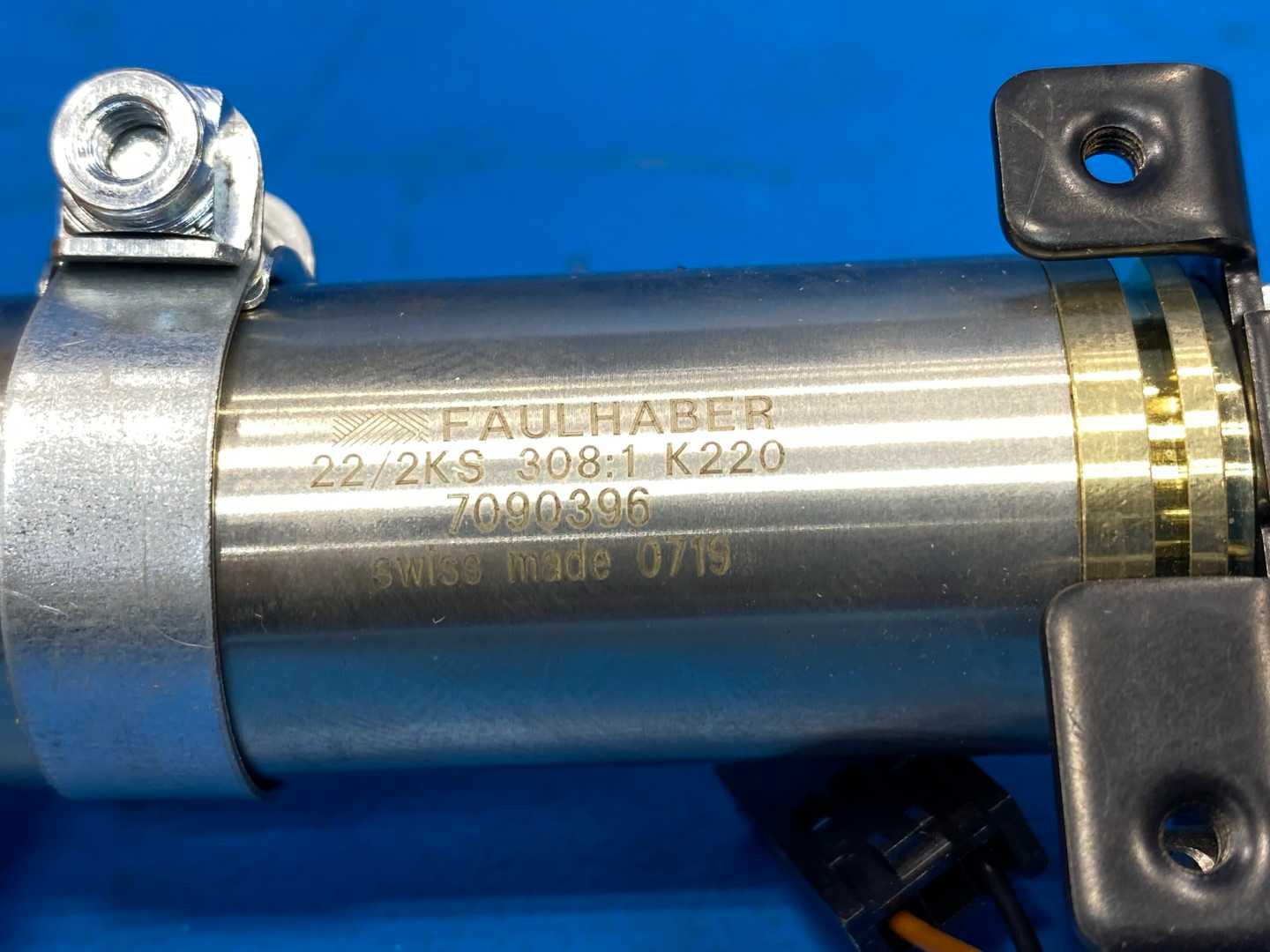 Faulhaber 22/2KS 308:1 K220 Coreless DC Motor with Integrated Planetary Gearhead (308:1 ratio), 24 V nominal winding