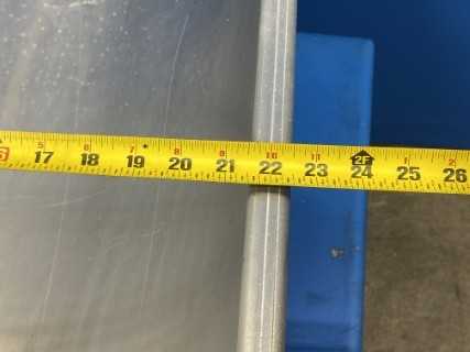 3 ft. Aluminum Concrete Extension Chute (No Handle)