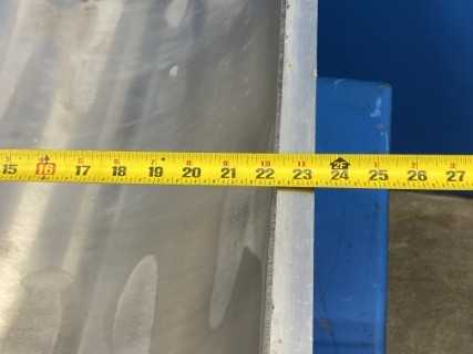 3 ft. Aluminum Concrete Extension Chute