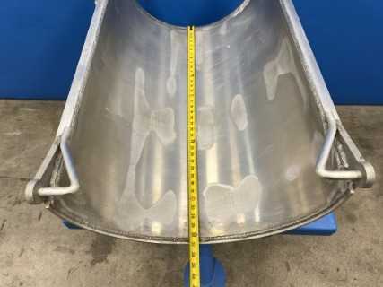 3 ft. Aluminum Concrete Extension Chute