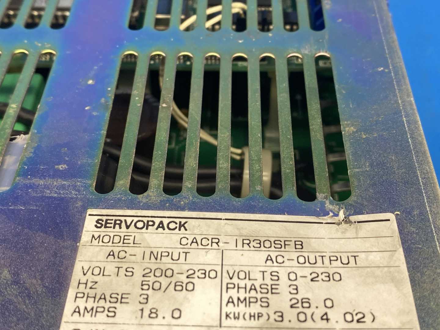 Yaskawa CACR-IR30SFB, Servopack