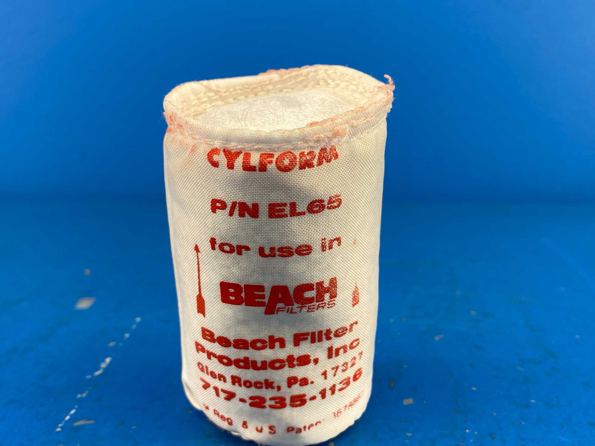 Beach Filters EL65 Cylform Standard Desiccant Element