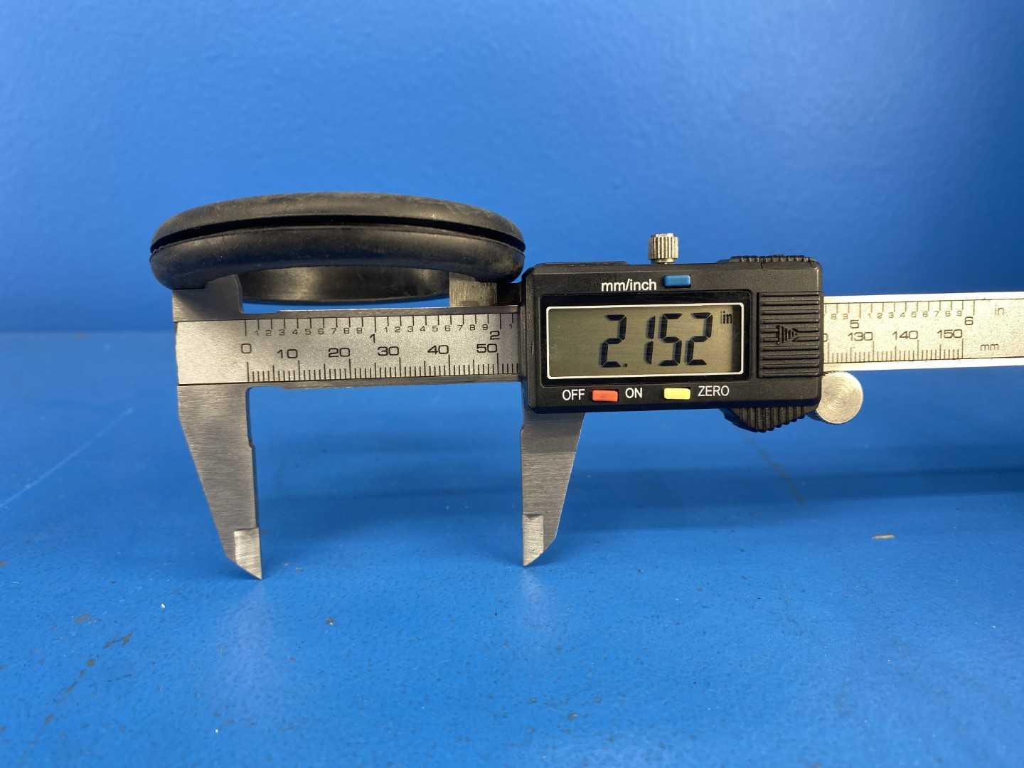 Rubber Grommet Lot of Approximately 500 Pieces 2.84" OD x 2.15" ID x 0.44" Thick 0.38" Groove, 0.12" Lip