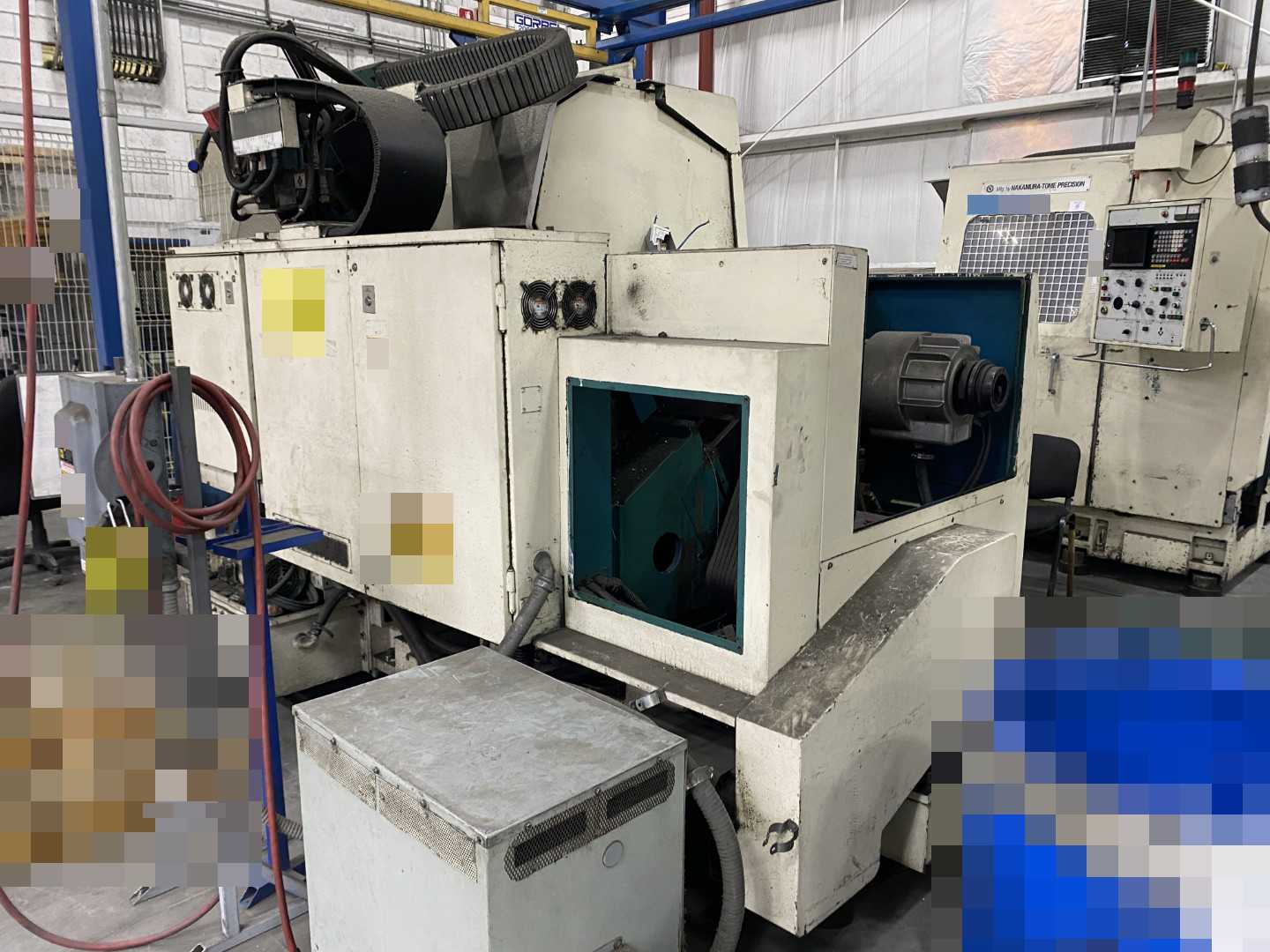 PARTS UNIT Nakamura-Tome Slant-4B CNC Horizontal Turning Center (HTC), Fanuc Panel, 12" Chuck, 33.86" Swing Over Bed, 20.47" Swing Over Saddle, 18.31" Turning Diameter