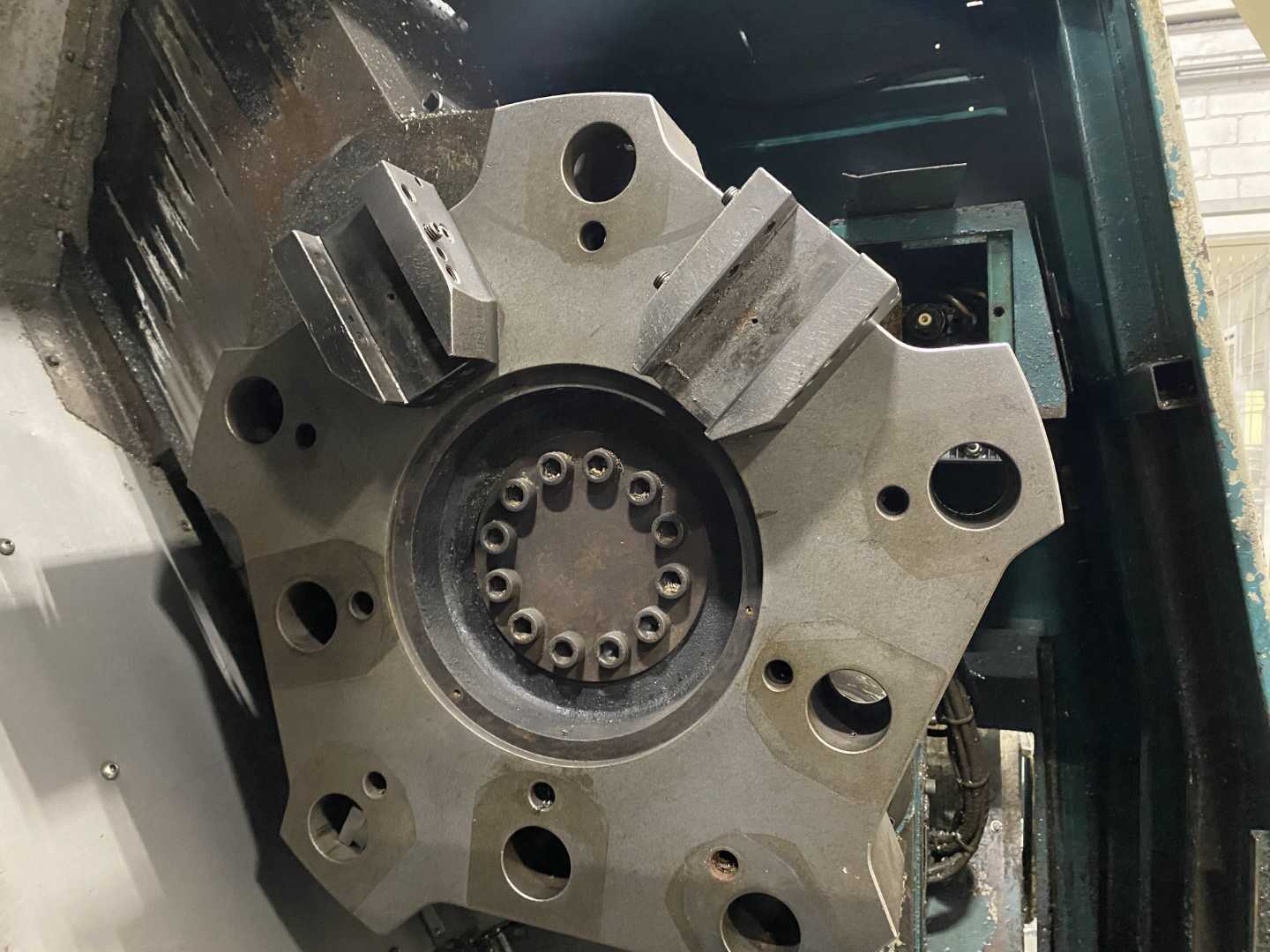 PARTS UNIT Nakamura-Tome Slant-4B CNC Horizontal Turning Center (HTC), Fanuc Panel, 12" Chuck, 33.86" Swing Over Bed, 20.47" Swing Over Saddle, 18.31" Turning Diameter