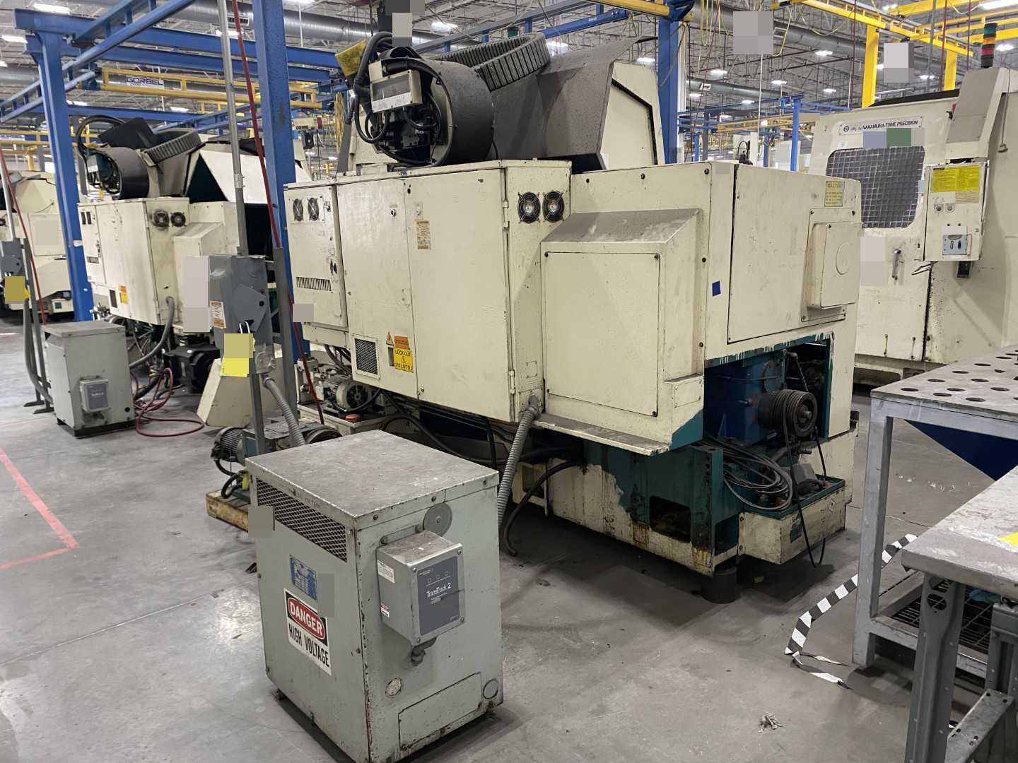 PARTS UNIT Nakamura-Tome Slant-4B CNC Horizontal Turning Center (HTC), Fanuc 6T, 12" Chuck, 33.86" Swing Over Bed, 20.47" Swing Over Saddle, 18.31" Turning Diameter