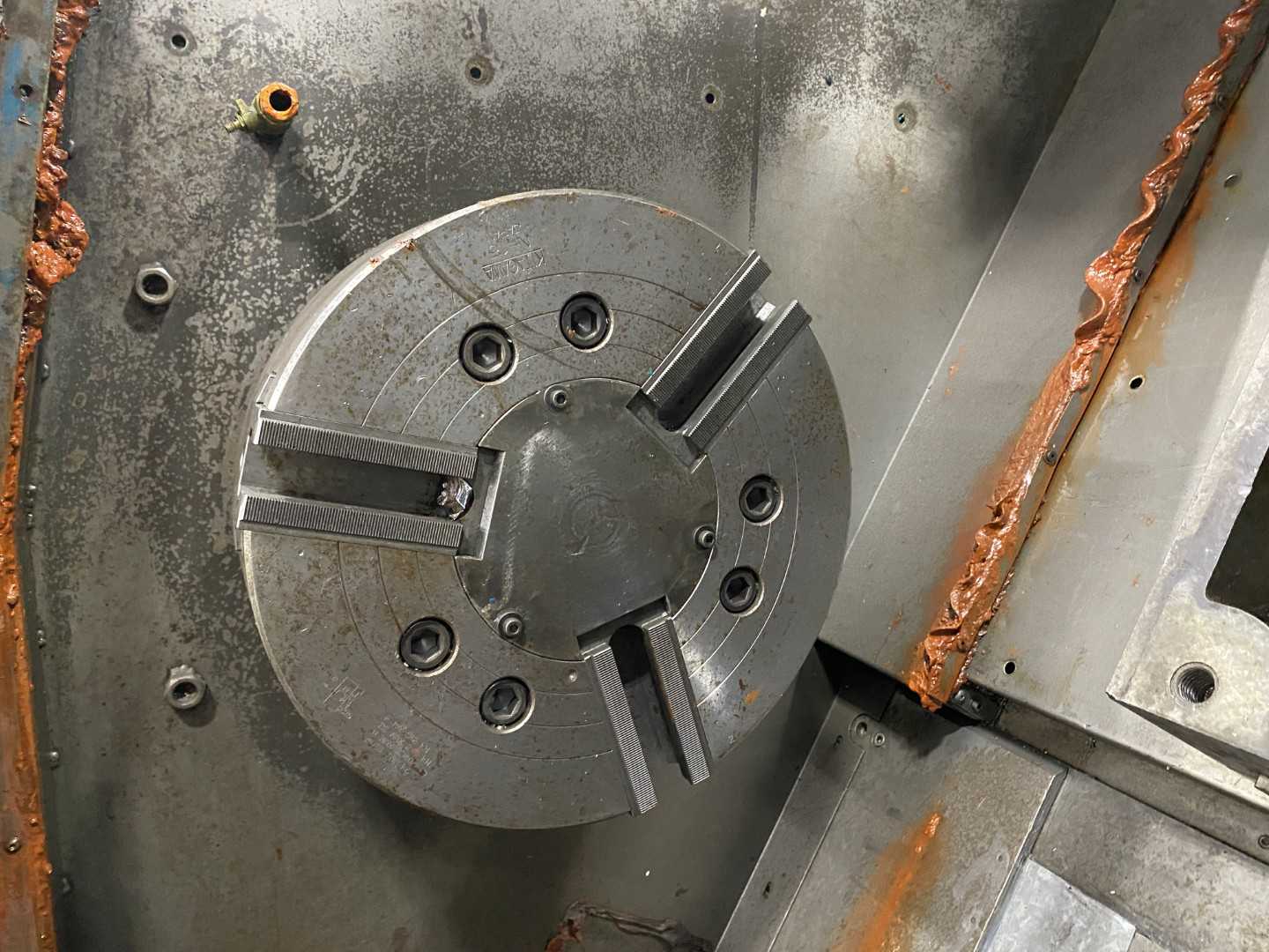 PARTS UNIT Nakamura-Tome Slant-4B CNC Horizontal Turning Center (HTC), Fanuc 6T, 12" Chuck, 33.86" Swing Over Bed, 20.47" Swing Over Saddle, 18.31" Turning Diameter