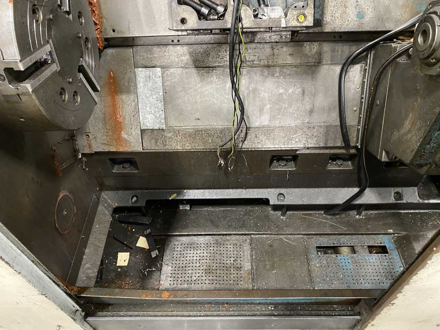 PARTS UNIT Nakamura-Tome Slant-4B CNC Horizontal Turning Center (HTC), Fanuc 6T, 12" Chuck, 33.86" Swing Over Bed, 20.47" Swing Over Saddle, 18.31" Turning Diameter