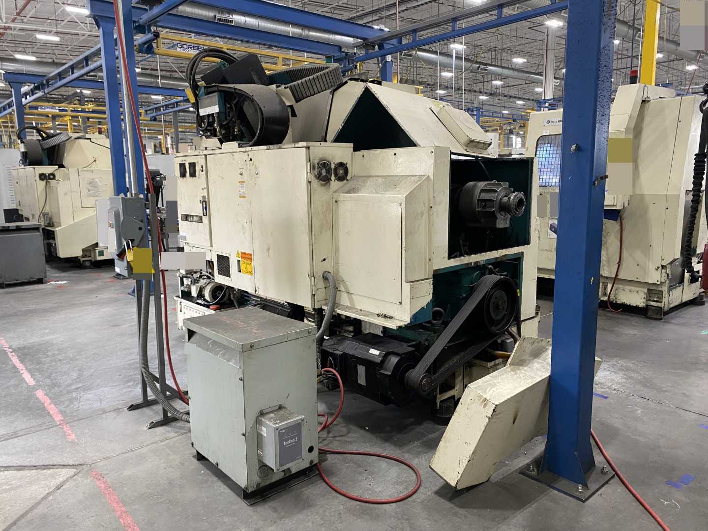 PARTS UNIT Nakamura-Tome Slant-4B CNC Horizontal Turning Center (HTC), Fanuc 6T, 12" Chuck, 33.86" Swing Over Bed, 20.47" Swing Over Saddle, 18.31" Turning Diameter