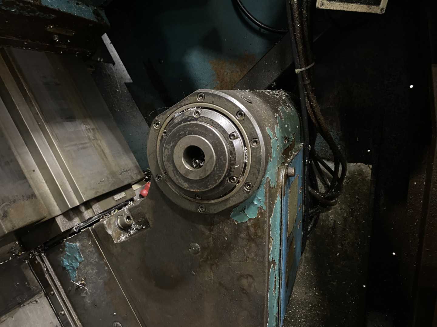 PARTS UNIT Nakamura-Tome Slant-4B CNC Horizontal Turning Center (HTC), Fanuc 6T, 12" Chuck, 33.86" Swing Over Bed, 20.47" Swing Over Saddle, 18.31" Turning Diameter