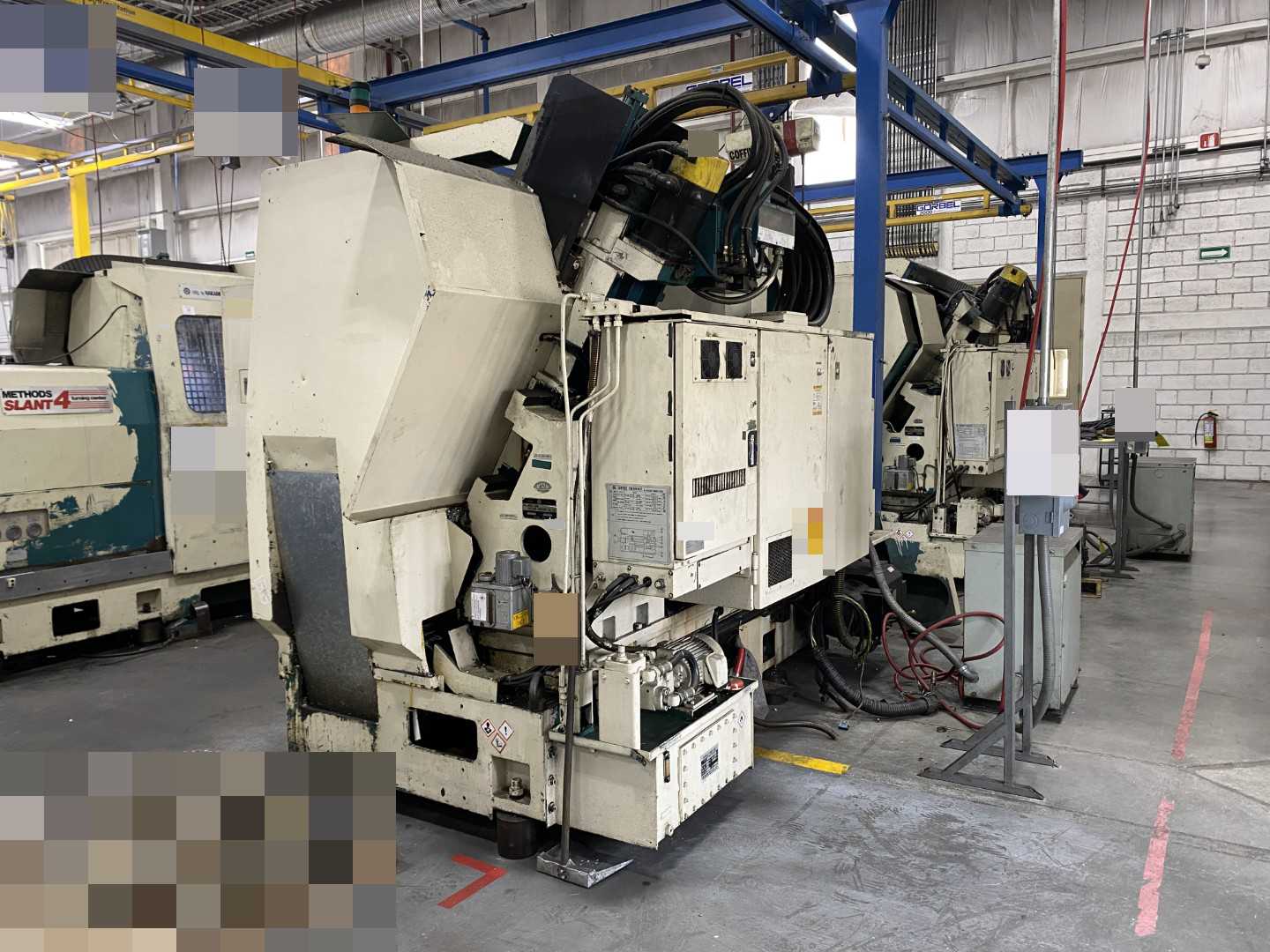 PARTS UNIT Nakamura-Tome Slant-4B CNC Horizontal Turning Center (HTC), Fanuc 6T, 12" Chuck, 33.86" Swing Over Bed, 20.47" Swing Over Saddle, 18.31" Turning Diameter