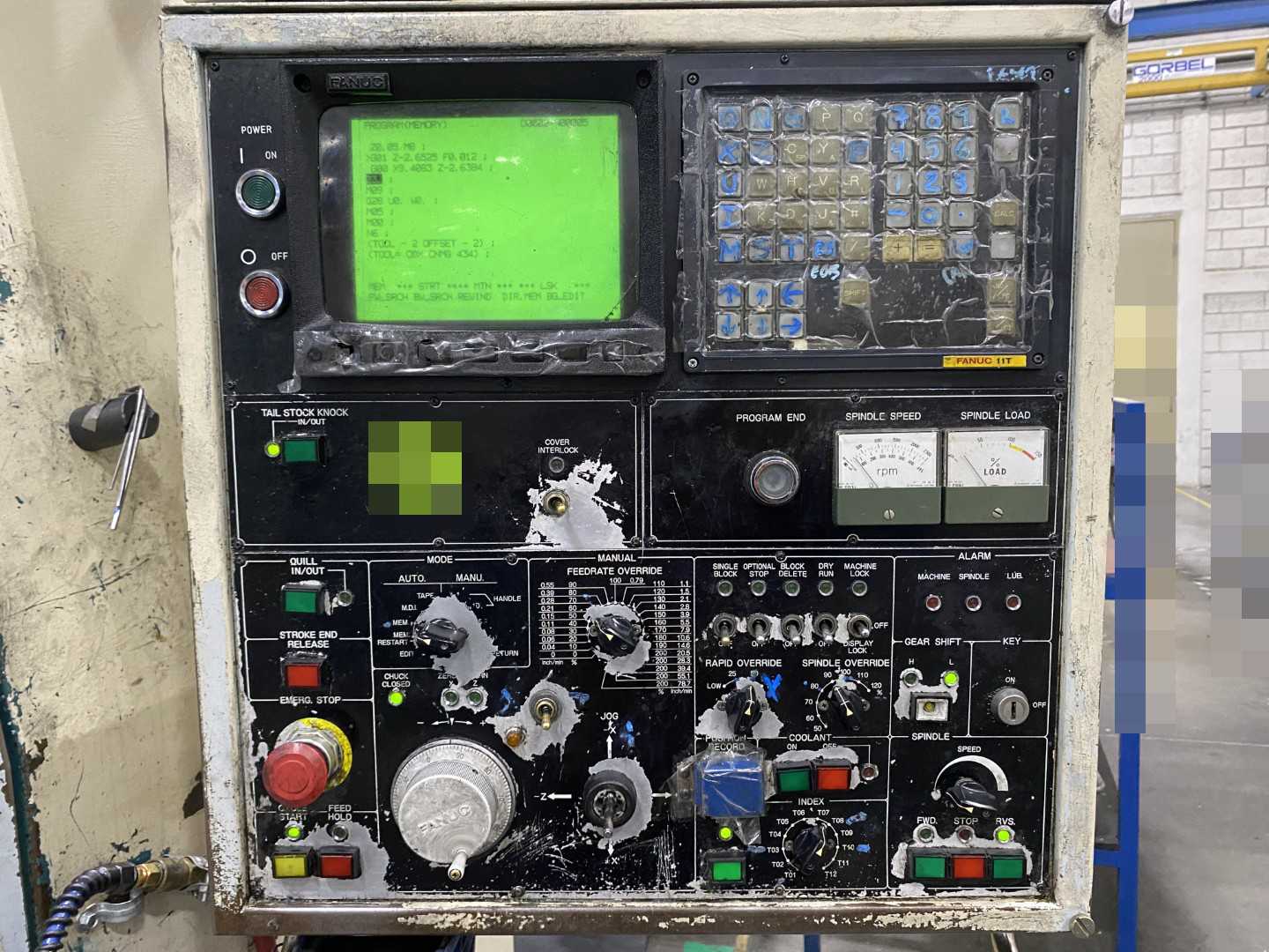 Nakamura-Tome Slant-4B CNC Horizontal Turning Center Fanuc 11T/15-T, 1992, 12" Chuck, 33.86" Swing, 20.47" Over Saddle, 18.31" Turn Dia, 63.38" Z-Travel, 10-Station Turret