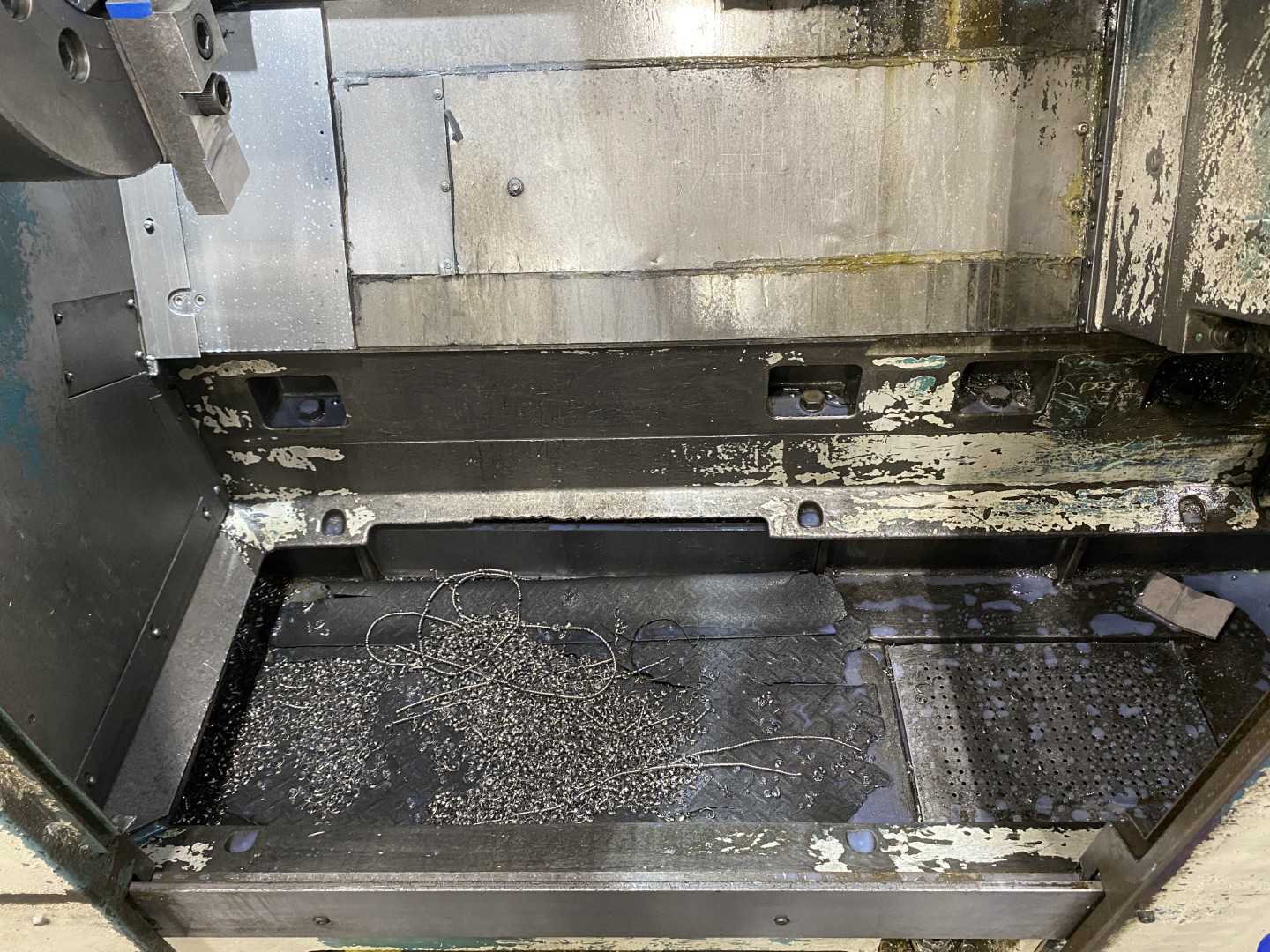 Nakamura-Tome Slant-4B CNC Horizontal Turning Center Fanuc 11T/15-T, 1992, 12" Chuck, 33.86" Swing, 20.47" Over Saddle, 18.31" Turn Dia, 63.38" Z-Travel, 10-Station Turret